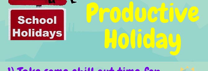 10 Ways to have a Productive Holiday
